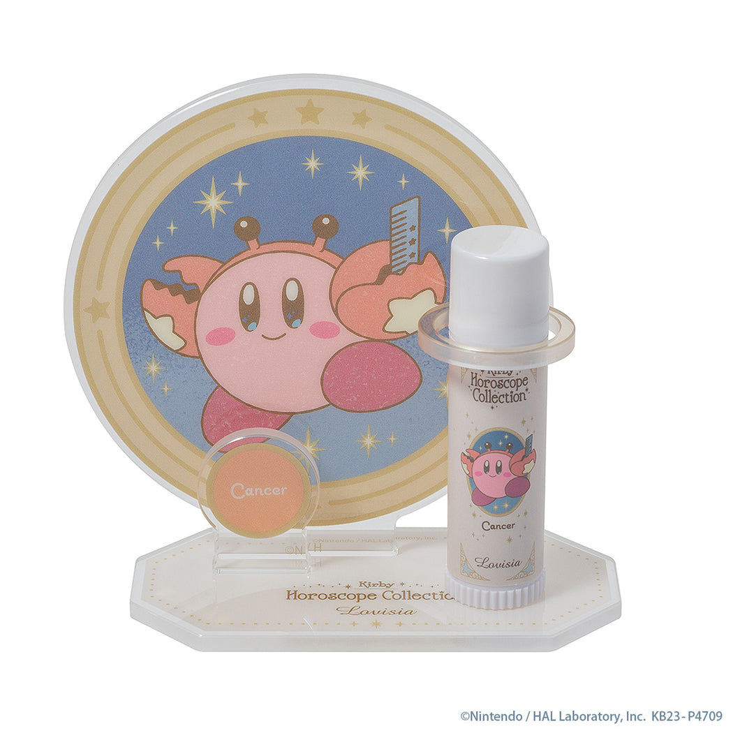 Kirby Lip Cream & Lip Stand Set (Citrus Mint Flavor) - Horoscope Series - Cancer