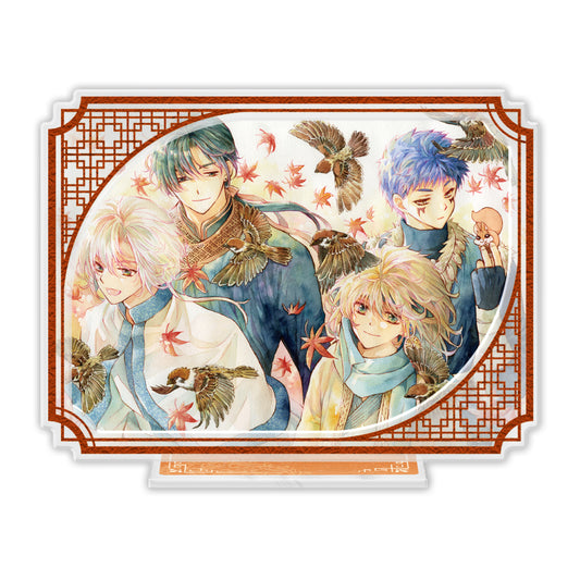 Framed Art Acrylic Stand: Four Dragons