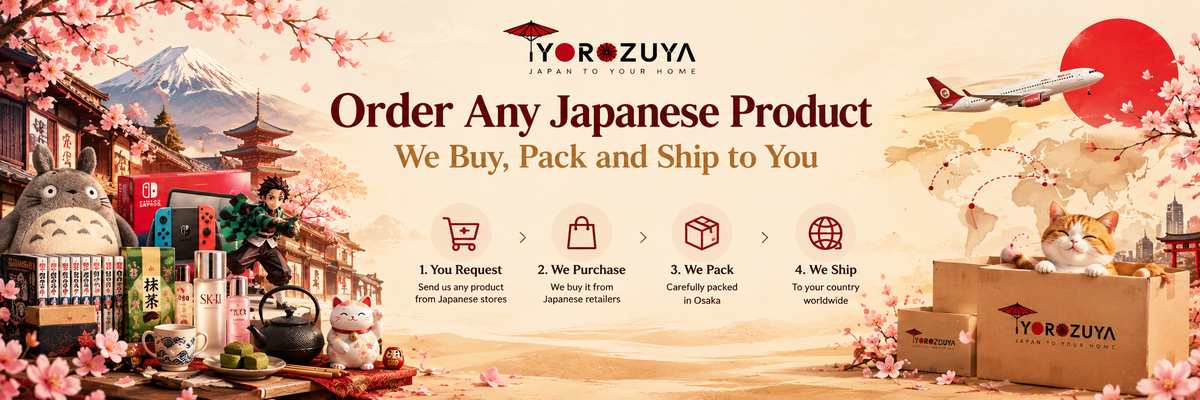 Yorozuya Japan shopping banner