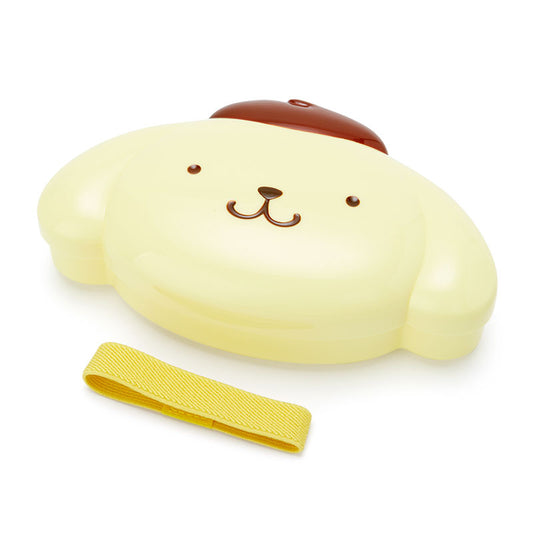Pompompurin Face-shaped Lunch Box - Sanrio Japan