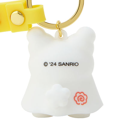 Hanamaru ghost 3D Keychain - Sanrio Japan