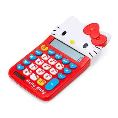 Hello Kitty Face-shaped key calculator - Sanrio Japan