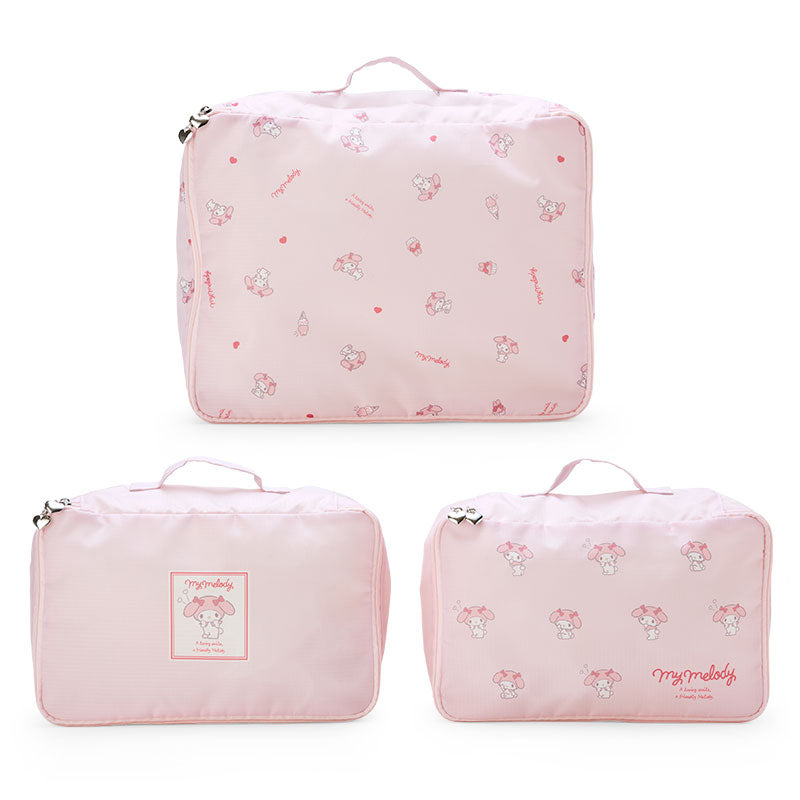 My Melody Travel Inner Case 3-Piece Set - Sanrio Japan