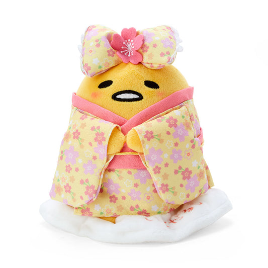 Gudetama Plush toy (cherry blossom kimono) - Sanrio Japan