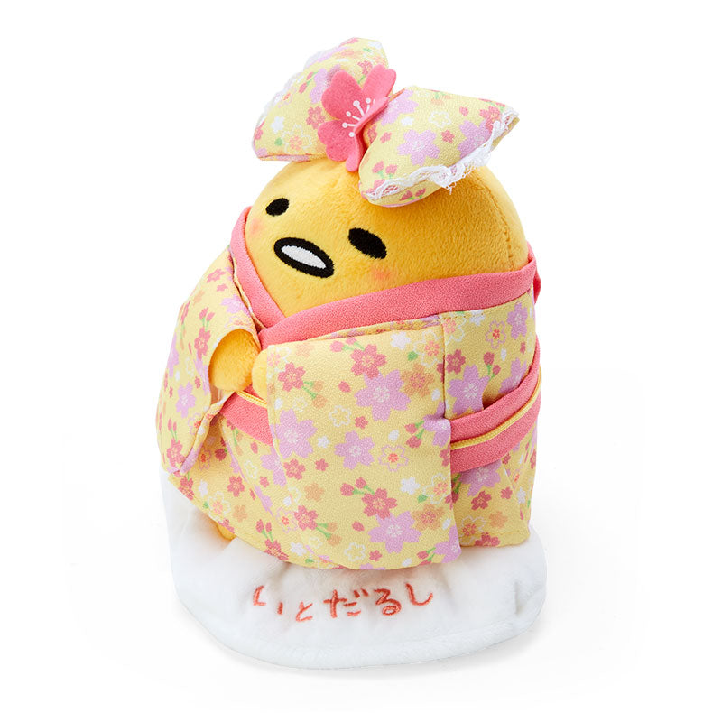 Gudetama Plush toy (cherry blossom kimono) - Sanrio Japan