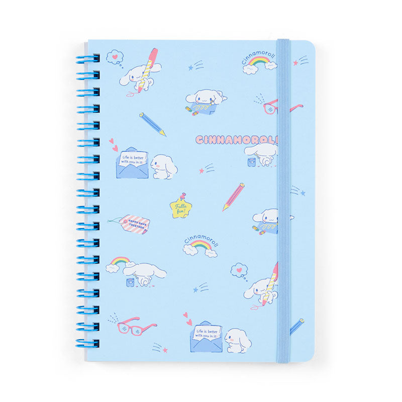 Cinnamoroll B6 Spiral Notebook - Sanrio Japan