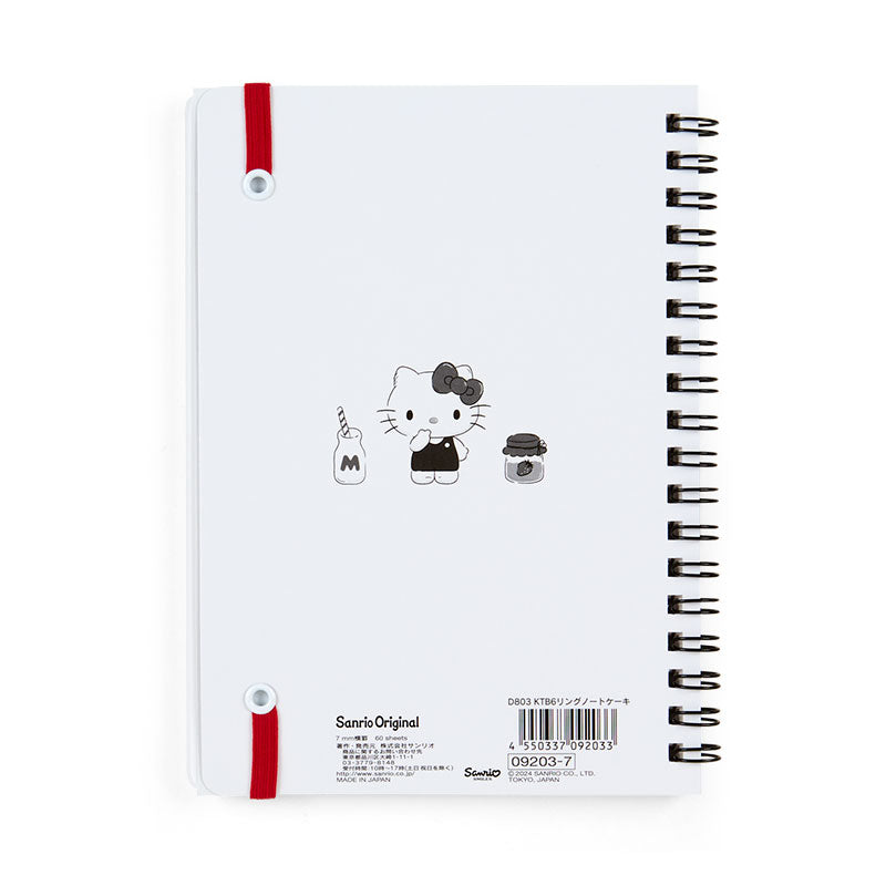 Hello Kitty B6 Spiral Notebook - Sanrio Japan