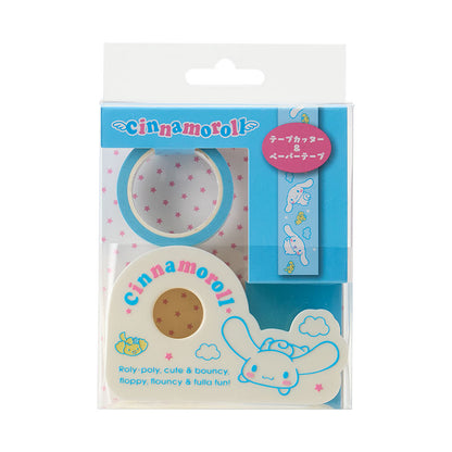 Cinnamoroll Tape cutter & paper tape- Sanrio Japan