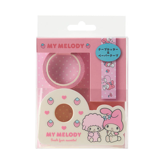 My Melody Tape cutter & paper tape- Sanrio Japan