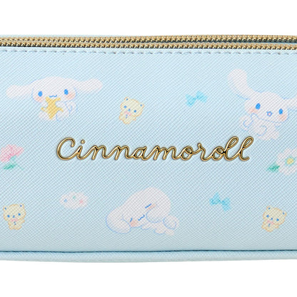 Cinnamoroll Double zipper pen case - Sanrio Japan