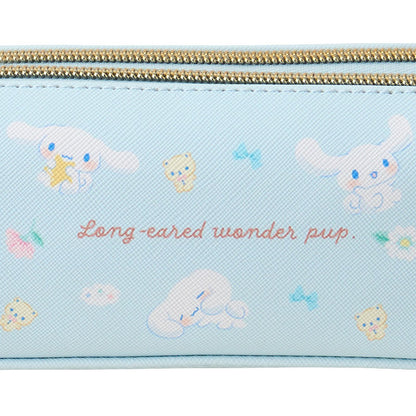 Cinnamoroll Double zipper pen case - Sanrio Japan