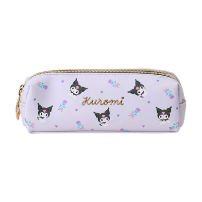 Kuromi Double zipper pen case - Sanrio Japan