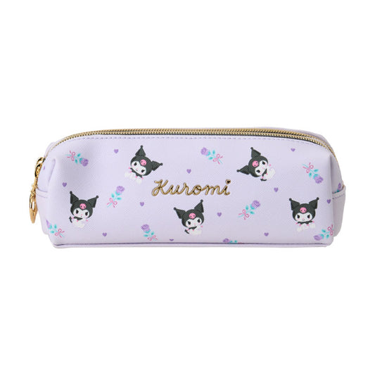 Kuromi Double zipper pen case - Sanrio Japan