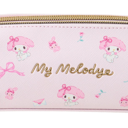 My Melody Double zipper pen case - Sanrio Japan