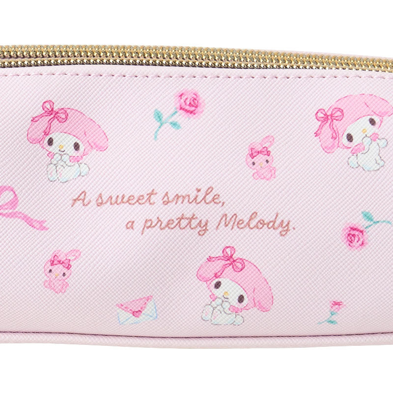 My Melody Double zipper pen case - Sanrio Japan