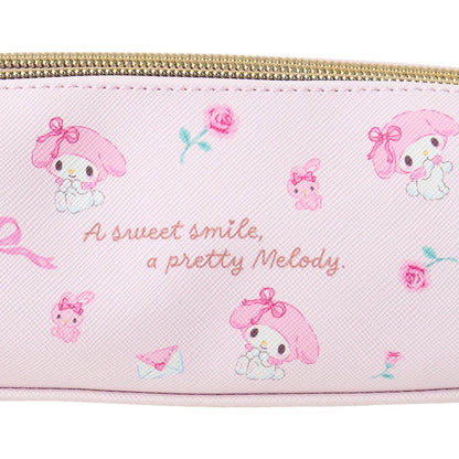 My Melody Double zipper pen case - Sanrio Japan