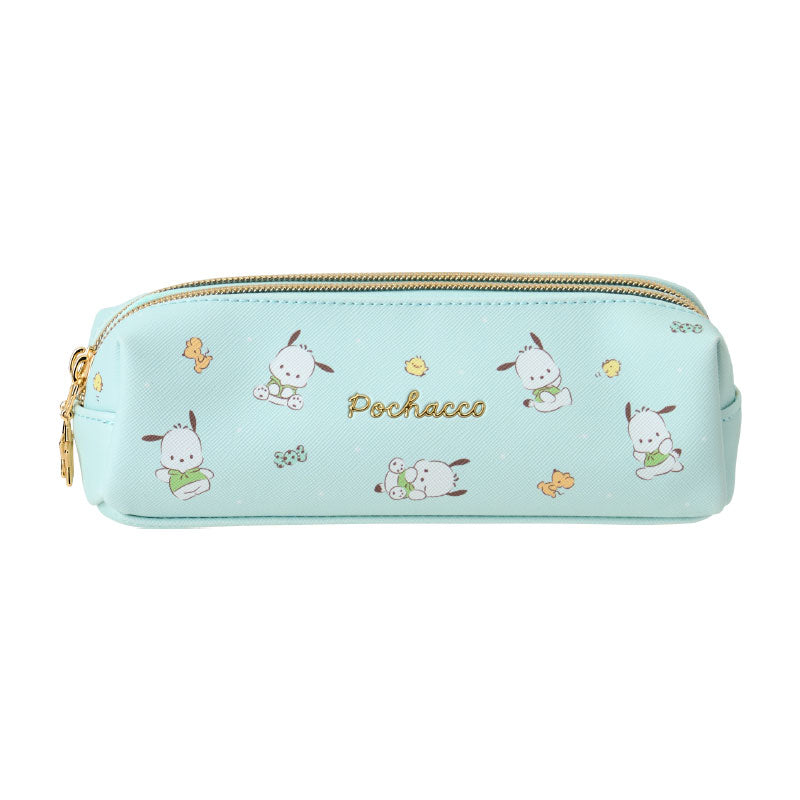 Pochacco Double zipper pen case - Sanrio Japan