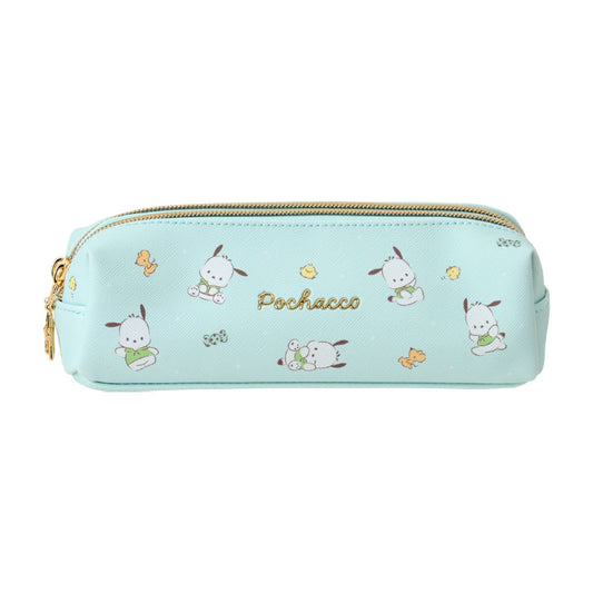Pochacco Double zipper pen case - Sanrio Japan