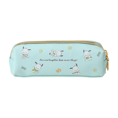 Pochacco Double zipper pen case - Sanrio Japan