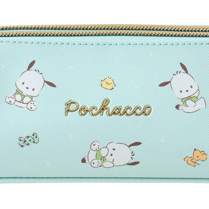 Pochacco Double zipper pen case - Sanrio Japan