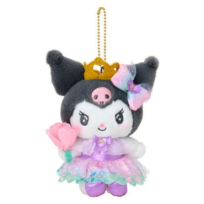 Kuromi Mascot holder Keychain (Everyone is the star! Exciting design) - Sanrio Japan
