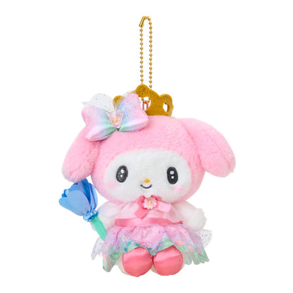 My Melody Mascot holder Keychain (Everyone is the star! Exciting design) - Sanrio Japan
