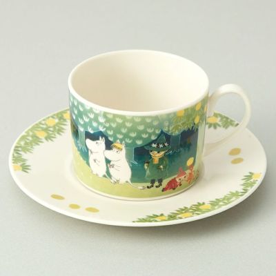 MOOMIN "Ruonto" Cup & Saucer Set Hill (240ml)