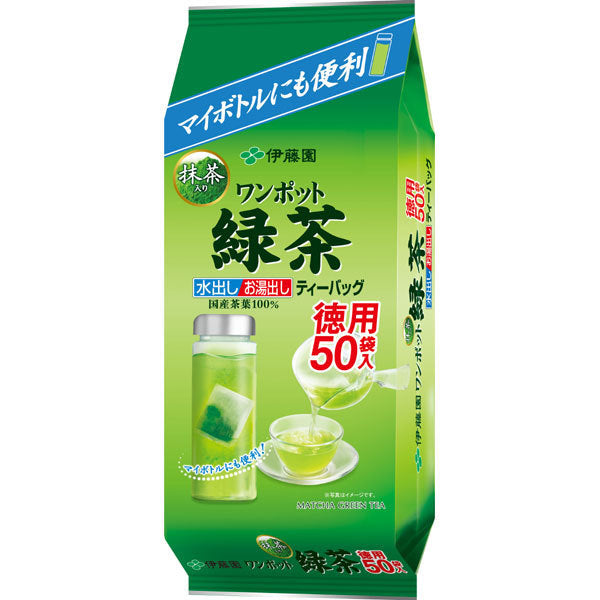 Itoen One Pot Matcha Green Tea (50 Tea Bag )