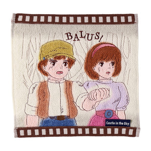 Ghibli Characters Hand Towel Castle in the Sky