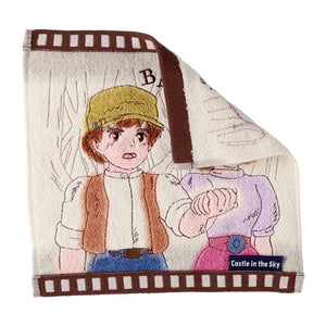 Ghibli Characters Hand Towel Castle in the Sky