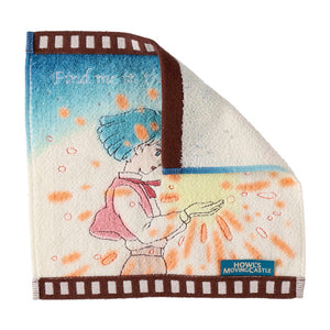 Ghibli Characters Hand Towel  Howl's Moving Castle