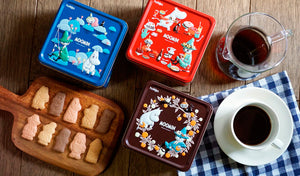 صندوق الكوكيز بشخصيات مومن / وادي الأمان -نكهة الكاكاو - Yorozuya Store