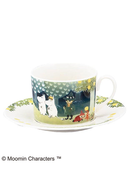 MOOMIN "Ruonto" Cup & Saucer Set Hill (240ml)