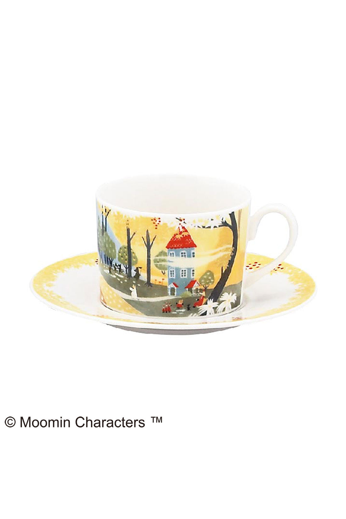 MOOMIN "Ruonto" Cup & Saucer Set Moomin House (240ml)