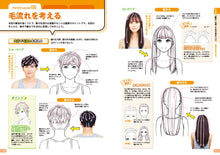 قم بتحميل الصورة في عارض الصور، Drawing Book: An Introductory Book for Manga Character Faces, Hairstyles, &amp; Expressions