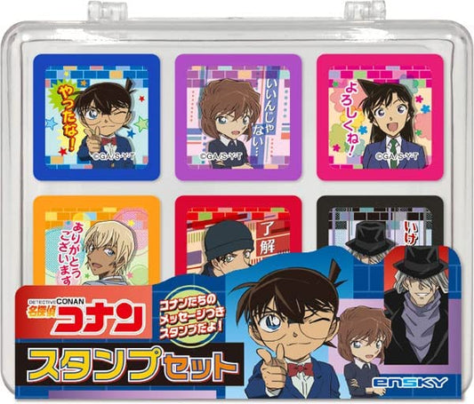 Detective Conan Stamp set (6psc)