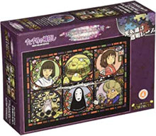 قم بتحميل الصورة في عارض الصور، Ghibli Characters Spirited Away Art Crystal Jigsaw Puzzle (208 Pcs)