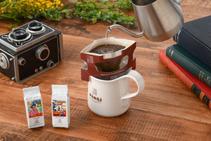 Aoshima Roastery Drip Coffee Set - Fresh Cubes 5 types & 5 Filters