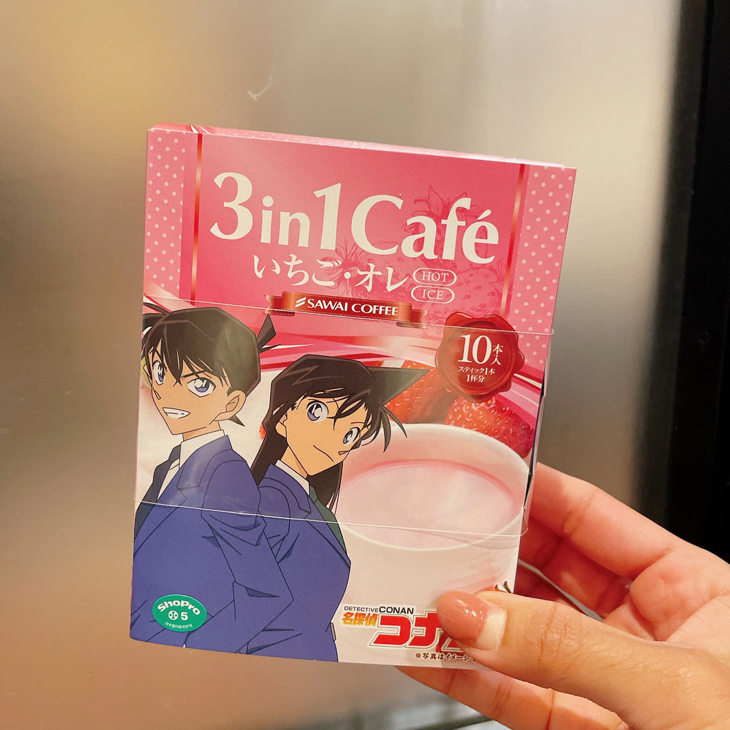 3in1 Cafe with Initial Design of Ran and Shinichi 10 pcs - Detective Conan Exhibition