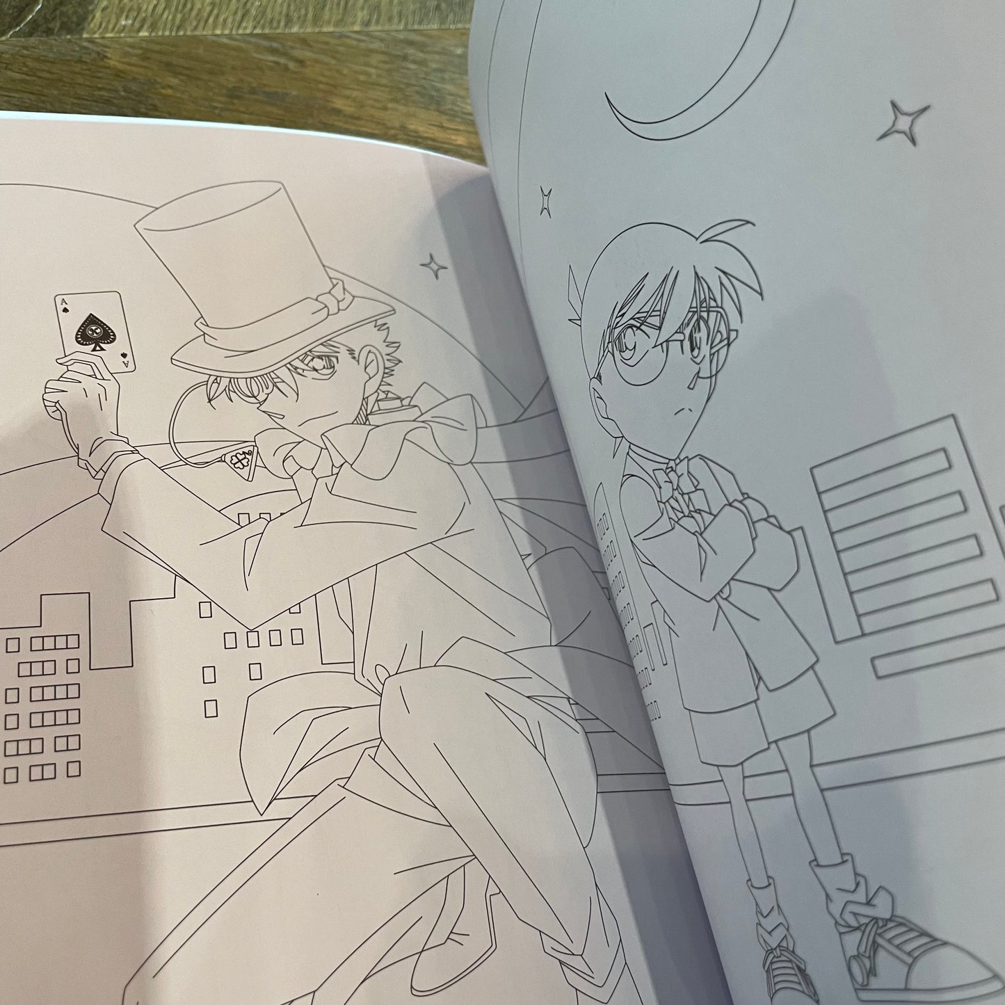 Conan Colouring Detective Conan Coloring Book – Yorozuya Store