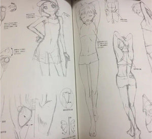 Super Manga Drawing Guide Book -super manga desan